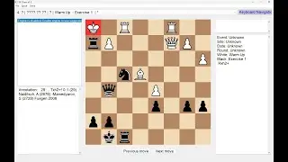 03  SK Chess   abrindo PGN e navegando sobre uma posi&ccedil;&atilde;o ja montada
