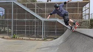 Sketchy line at Prahran Skatepark