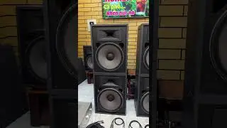 Review of 3 pairs of JBL 4655 speakers, still in pristine condition from the West 😎 | Tien Dung A...