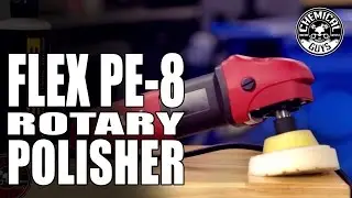 Flex PE8 Kompakt Rotary Polisher - Best Polisher For Motorcycles And Tight Spots