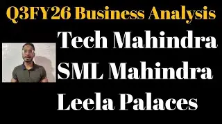 Tech Mahindra Big Order Win | Leela Hotels PAT Surge | SML Mahindra Q3FY26 Analysis ||