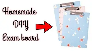 DIY Homemade Exam Board at Home ll How to make Exam pad ll Exam board making