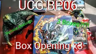 Ultraman Card Game (UCG) BP06 Argent Allies & Bestial Blades Box Opening x3
