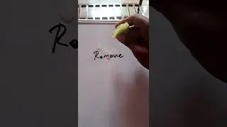 how to remove permanent marker #citricacid  #shorts #trending
