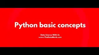 Type,String, Index-Reverse Index in Python | Part 1 | Python for Data Science Interview