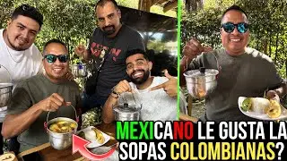MEXICANO PRUEBA SANCOCHO TRIFASICO por PRIMERA VEZ *CASI LLORAMOS* 🇲🇽🍲🇨🇴