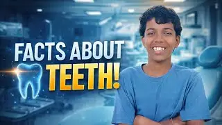 Fact about teeth science knowledge #science