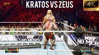 Kratos Vs Zeus (WWE 2K25)
