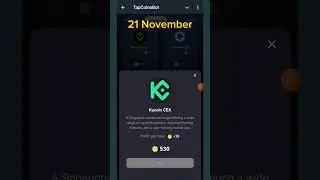 Tapcoinbot Daily Bounty | Tapcoinbot | 21 November | Tap Coinbot Daily bounty Combo video |