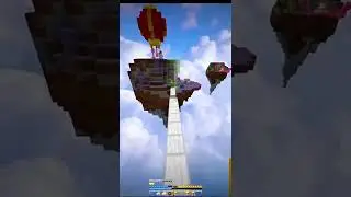 How to fireball clutch in a solos game (Fireball then combo) #shorts #minecraft #bedwars #hypixel