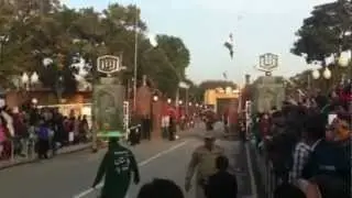 Pakistan - India Wahga Border Guards Changing Ceremony at Lahore, Pakistan