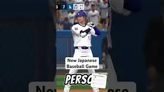 New Japanese Baseball game is Amazing!?!?🤩