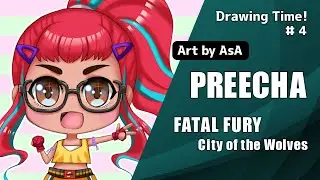 【イラスト】餓狼伝説CotWプリチャ【タイムラプス】