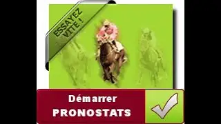 Logiciel Pronostics Turf - Tutoriel Pronostats - Assistant paris hippiques