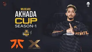PUBG MOBILE Akhada Cup Season 1 Wildcard FT. Fnatic Retribution X | GAxTGW