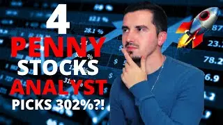 4 Penny Stocks To Buy NOW?! | Analyst Picks 302% Upside 🚀 | Massive Upside Potential 😱