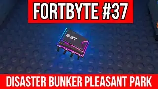 Fortbyte #37 Found Inside A Disaster Bunker Basement In Pleasant Park Location Leaked Forbyte Guide
