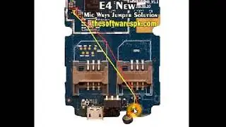 qmobile e4 mic jumper problem solution /mobile repairing