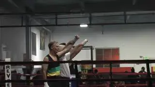 Dad's Fight TKO Old Dog Boxing April 2014