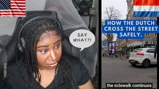 How The Dutch Cross The Street (Safely) | American Reaction