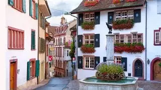 BASEL, SWITZERLAND - Beautiful Old City in the Heart of Europe
