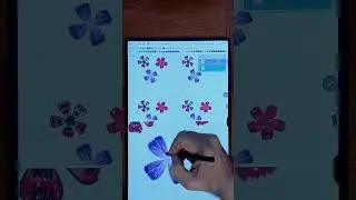 Easy vector pattern and illustration drawing on Android! #pattern #vector