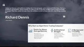INTRODUCTION TO ALGORITHMIC TRADING