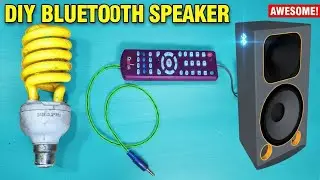 DIY Powerful Ultra Bass Amplifier Using Old Light Parts | Amazing Sound Output | 2026