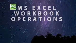 Excel Workbook Operations