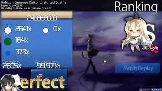 Halozy - Genryuu Kaiko [Distorted Scythe] HR FC | Osu!Catch by Quit user