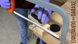 Trucos para cortar un tornillo con la sierra para metal