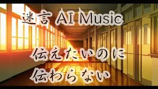 迷言 AI Music #007 【伝えたいのに、伝わらない】