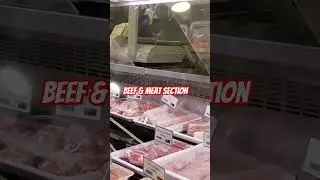 beef & meat section #ntuc #singapore