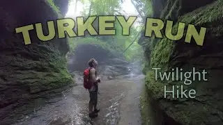 Twilight Hike at Turkey Run State Park