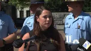 News conference abruptly ends when man sets himself on fire outside state Capitol