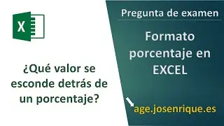 Excel Test Questions for City Hall Competitive Exams [Percentage Format]