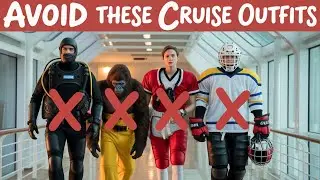 Travel Outfits To NOT Wear on cruise ship Mistake #4 Is Shocking