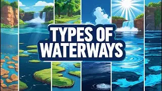 Types of Waterways for Learning &ndash; River, Lake, Pond & More | Kids education video in English