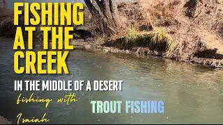 #christmas #fishing at the creek