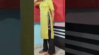 Side Dori Kurti Cutting And Stitching/ Kurti Cutting Design #kurti #shorts #firdoshsaifiboutique