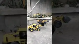 Car Toy Repair Pretend Play with Excavator Truck Toys Activity&nbsp;#2102