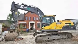 Volvo EC 300 D mit Oil Quick / Vorbereitungen f&uuml;r Abbruch (HD)