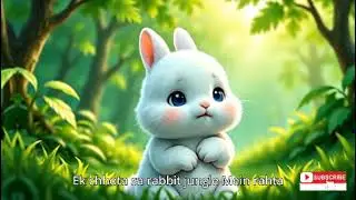 rabbit cartoon /rarabbit in jungle /rabbit journey