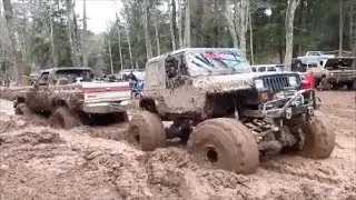 PINE SWAMP SPRING MUD BOG/ PART 1 SUNDAY MUD BOG ACTION