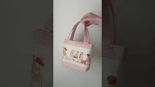 Sew a Kids Tote Bag - Easy Sewing Pattern for Beginners