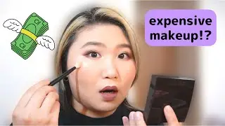 Full face using the most EXPENSIVE makeup products in my collection 💸💸