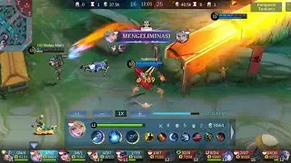 Layla Penembak Jitu Gak Ada Obat! Turret Rontok, Musuh Tumbang 🔥 #mobilelegends #mlbb