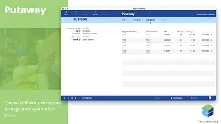 Trayse Inventory Putaway