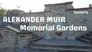 Alexander Muir Memorial Gardens🌿 I Midtown Toronto 🇨🇦 【4K】