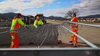 FIA Crash Testing our new F1 grade Barriers and Fence!